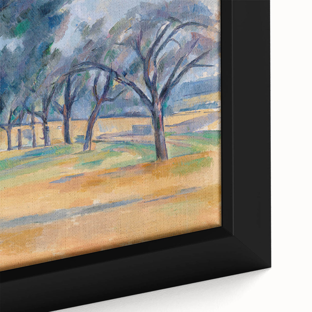The Allée at Marines: Paul Cézanne's Impressionist Landscape Art
