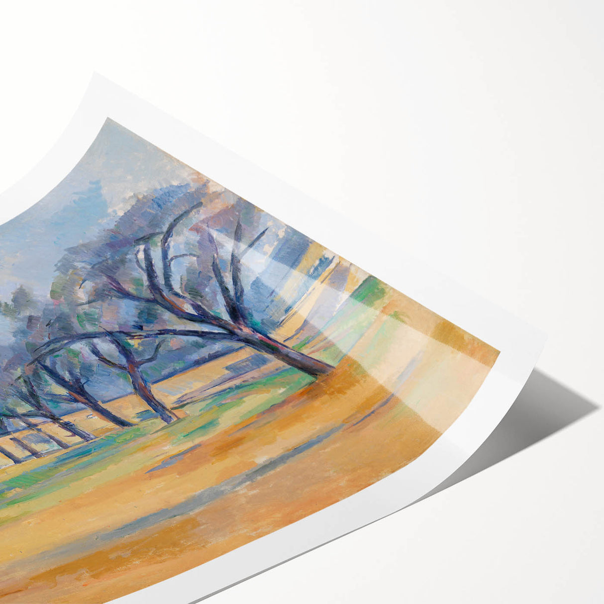 The Allée at Marines: Paul Cézanne's Impressionist Landscape Art