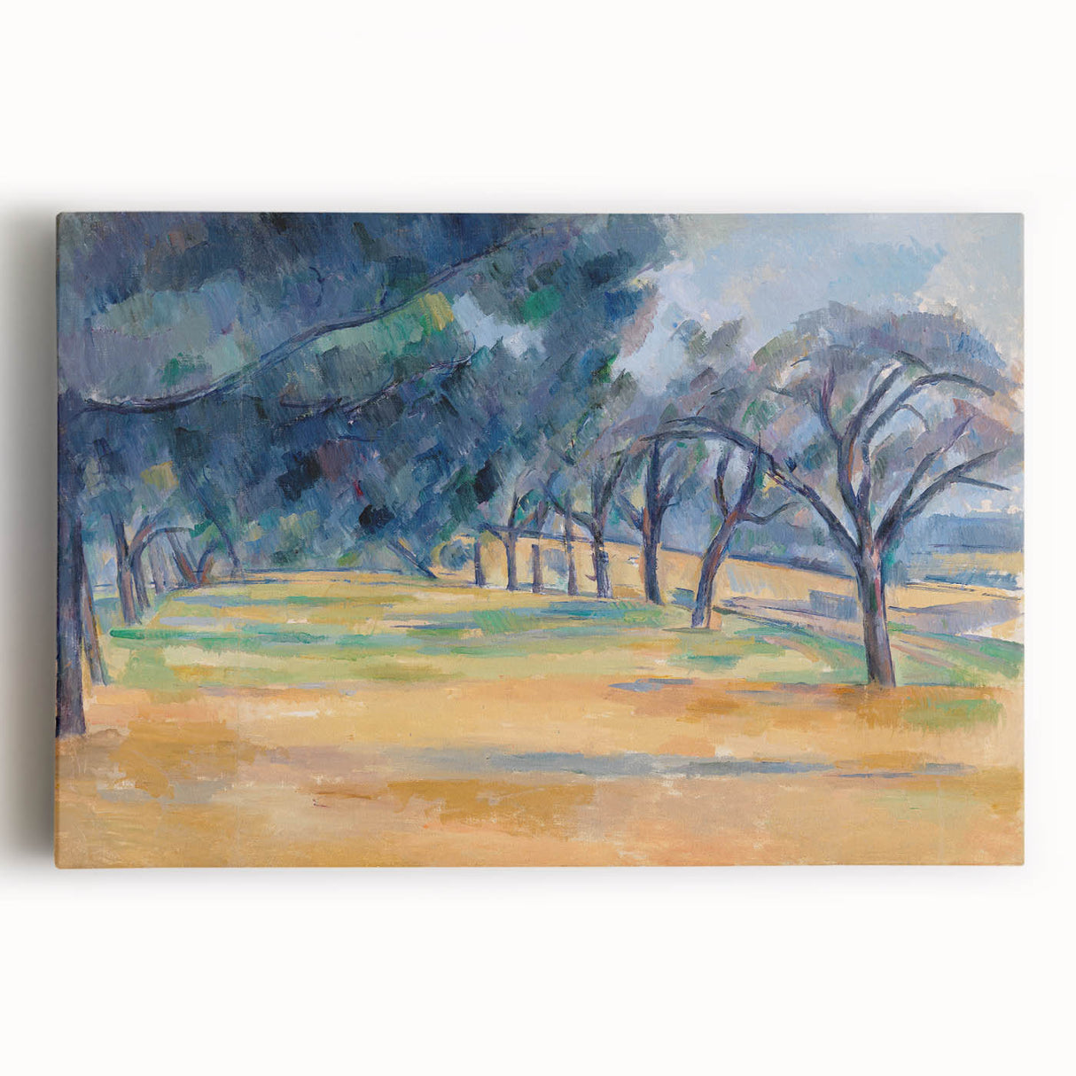 The Allée at Marines: Paul Cézanne's Impressionist Landscape Art