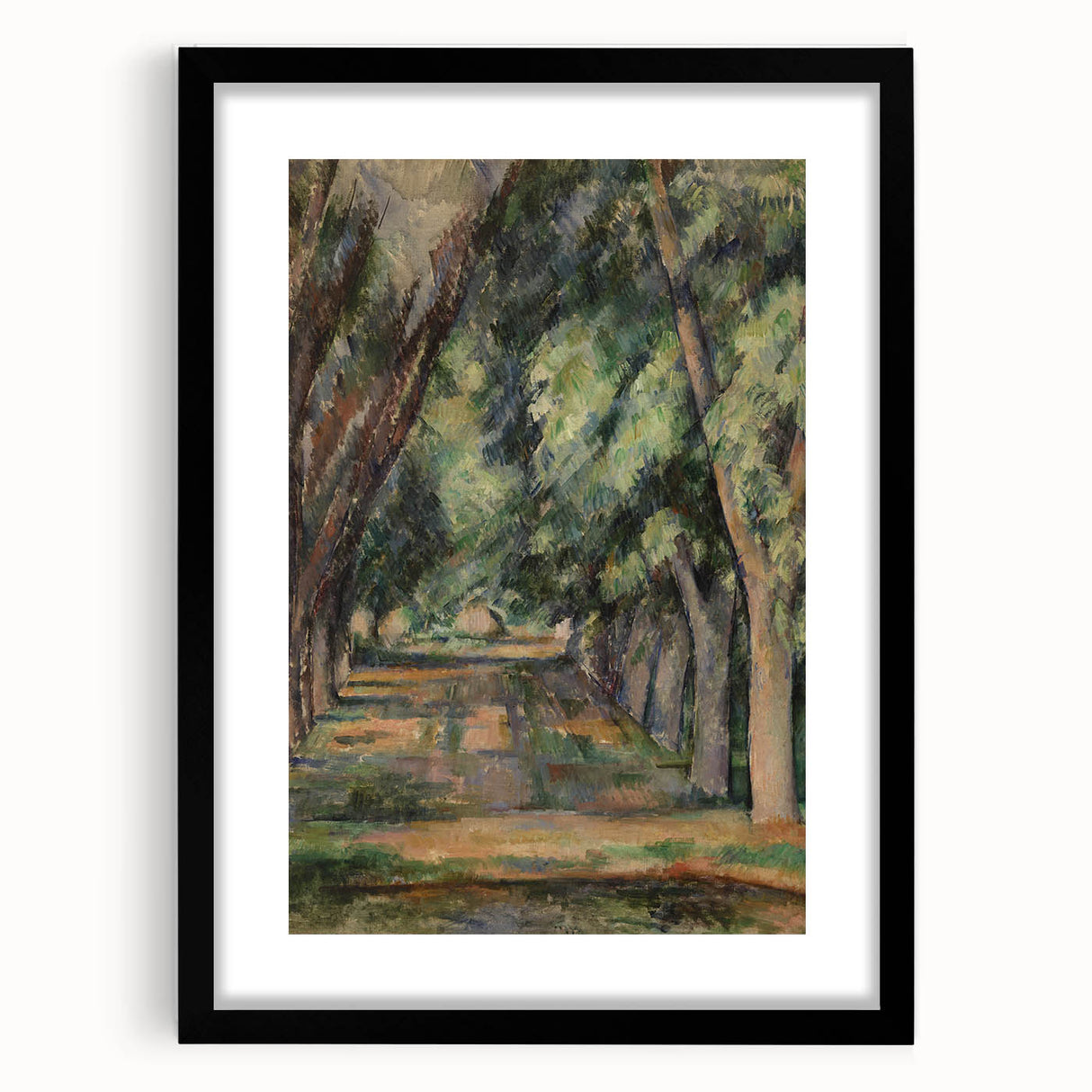 Impressionist Wall Art - Cézanne's "Chestnut Trees at Jas de Bouffan