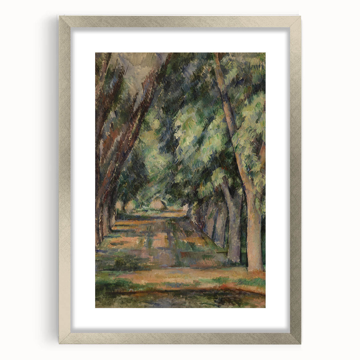 Impressionist Wall Art - Cézanne's "Chestnut Trees at Jas de Bouffan