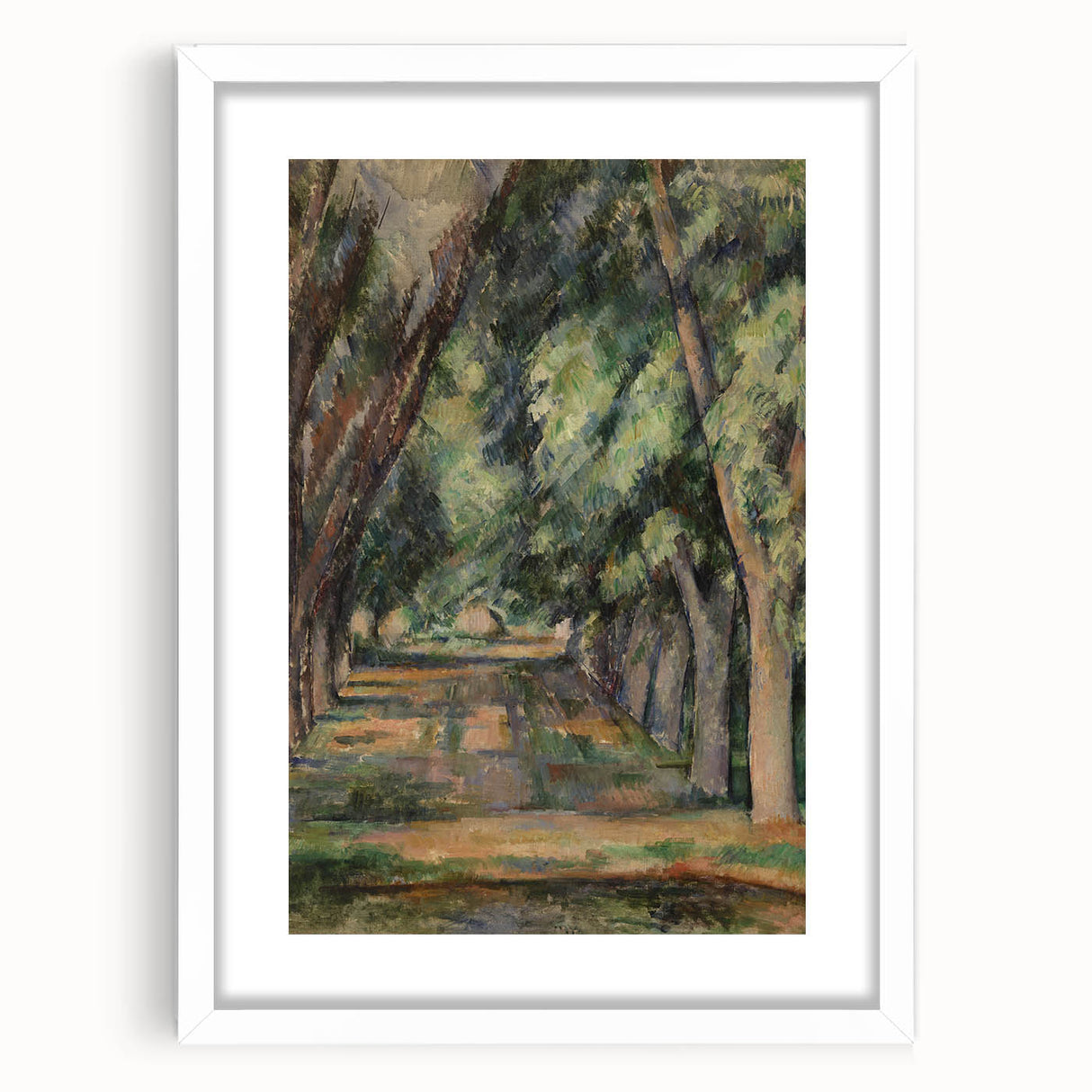 Impressionist Wall Art - Cézanne's "Chestnut Trees at Jas de Bouffan