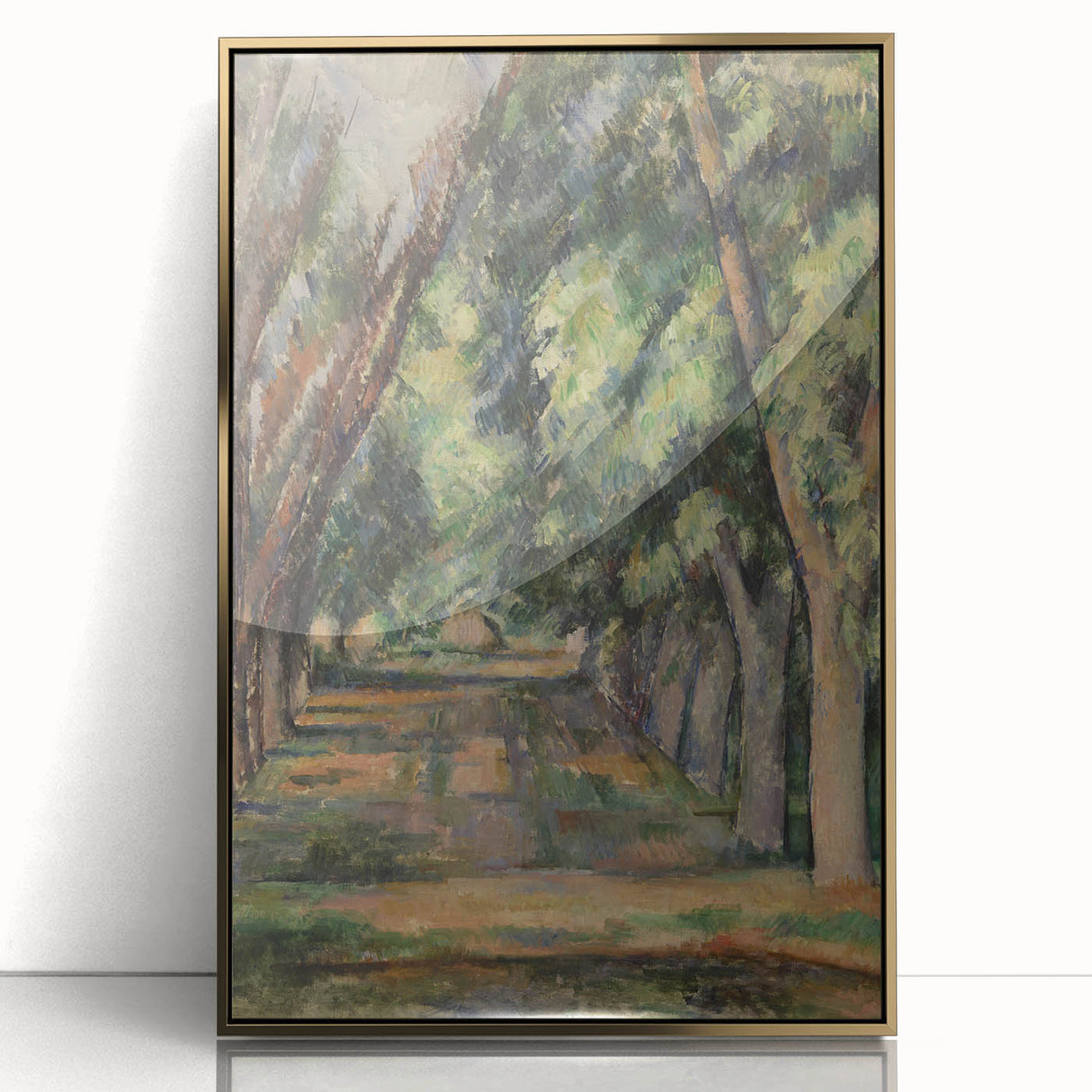 Impressionist Wall Art - Cézanne's "Chestnut Trees at Jas de Bouffan