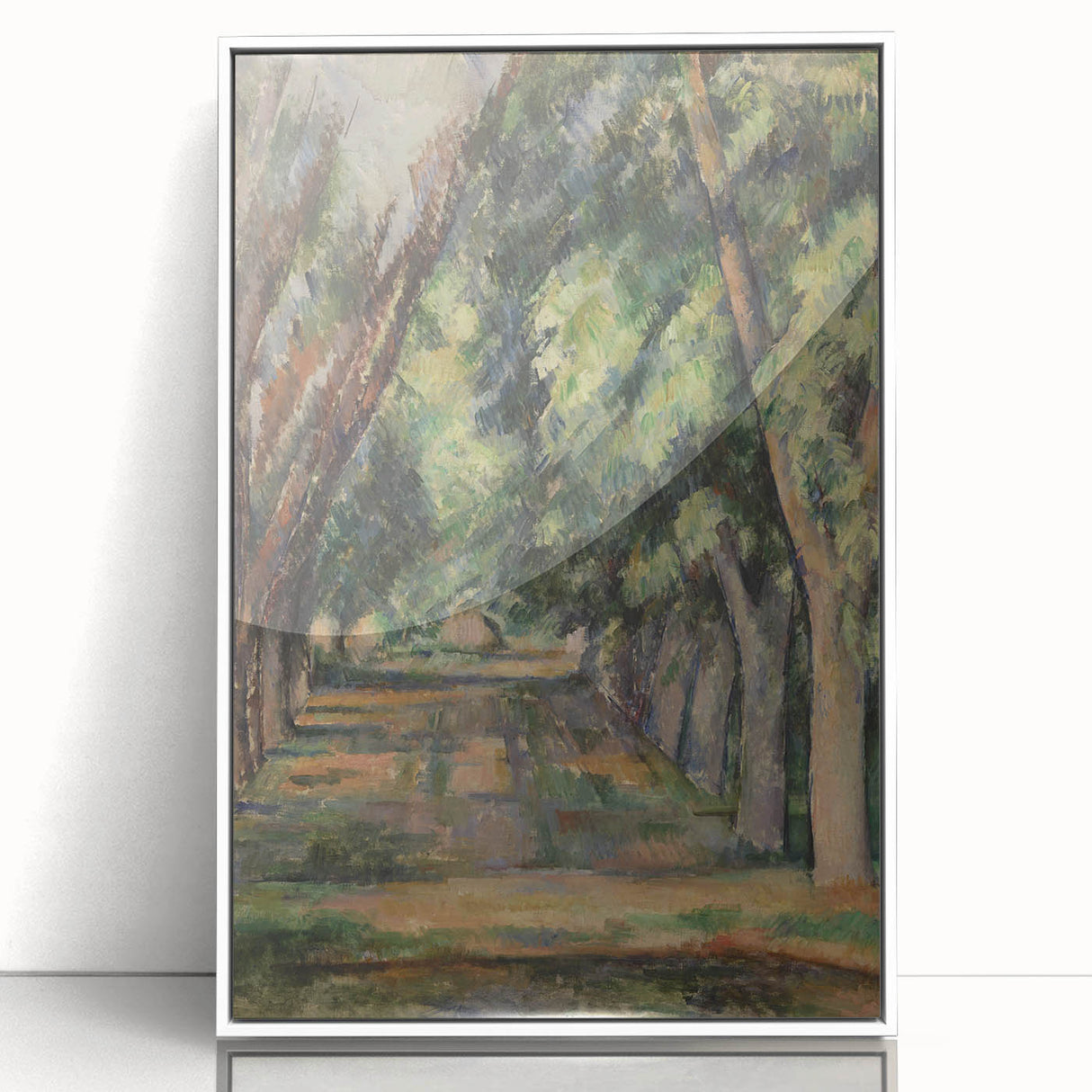 Impressionist Wall Art - Cézanne's "Chestnut Trees at Jas de Bouffan