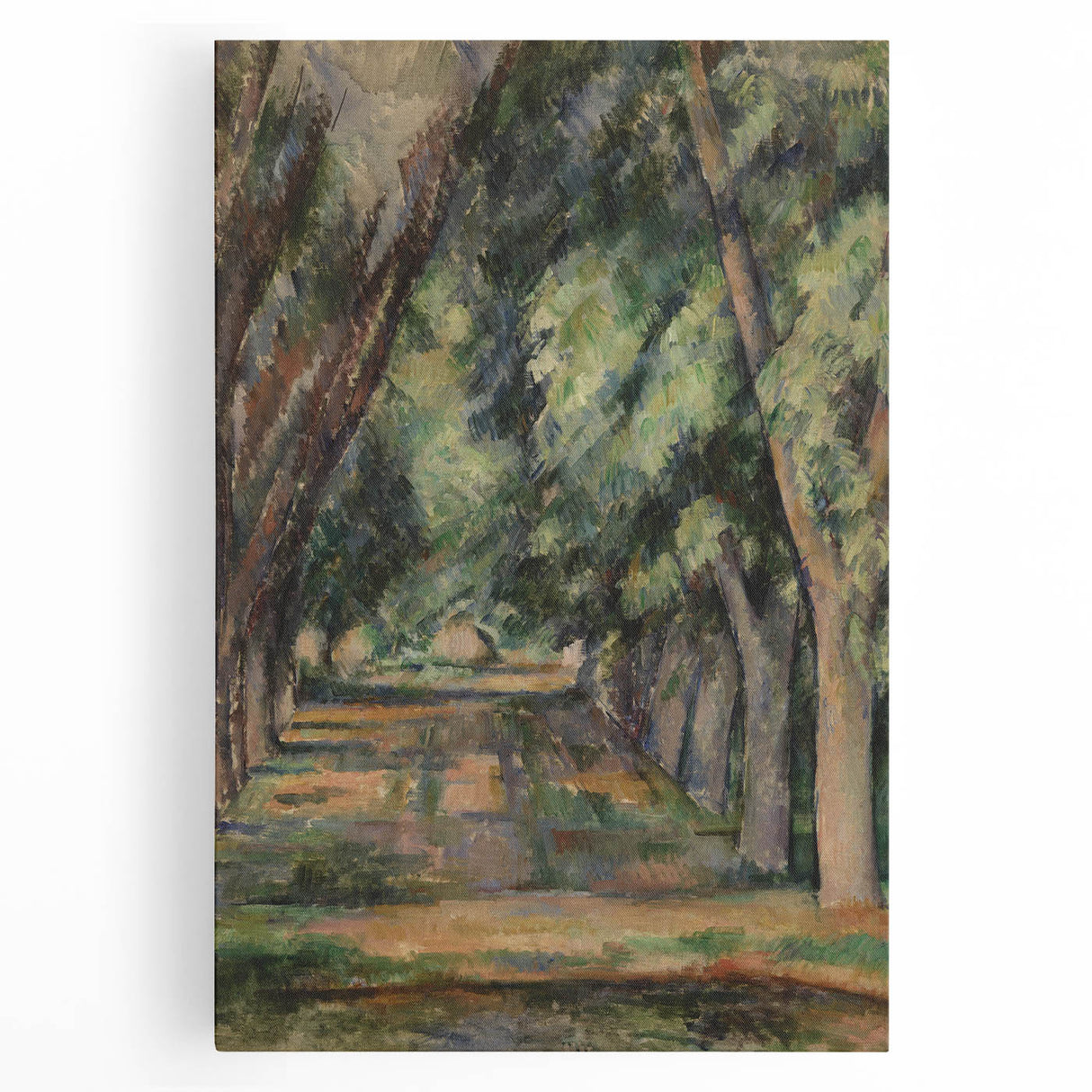 Impressionist Wall Art - Cézanne's "Chestnut Trees at Jas de Bouffan