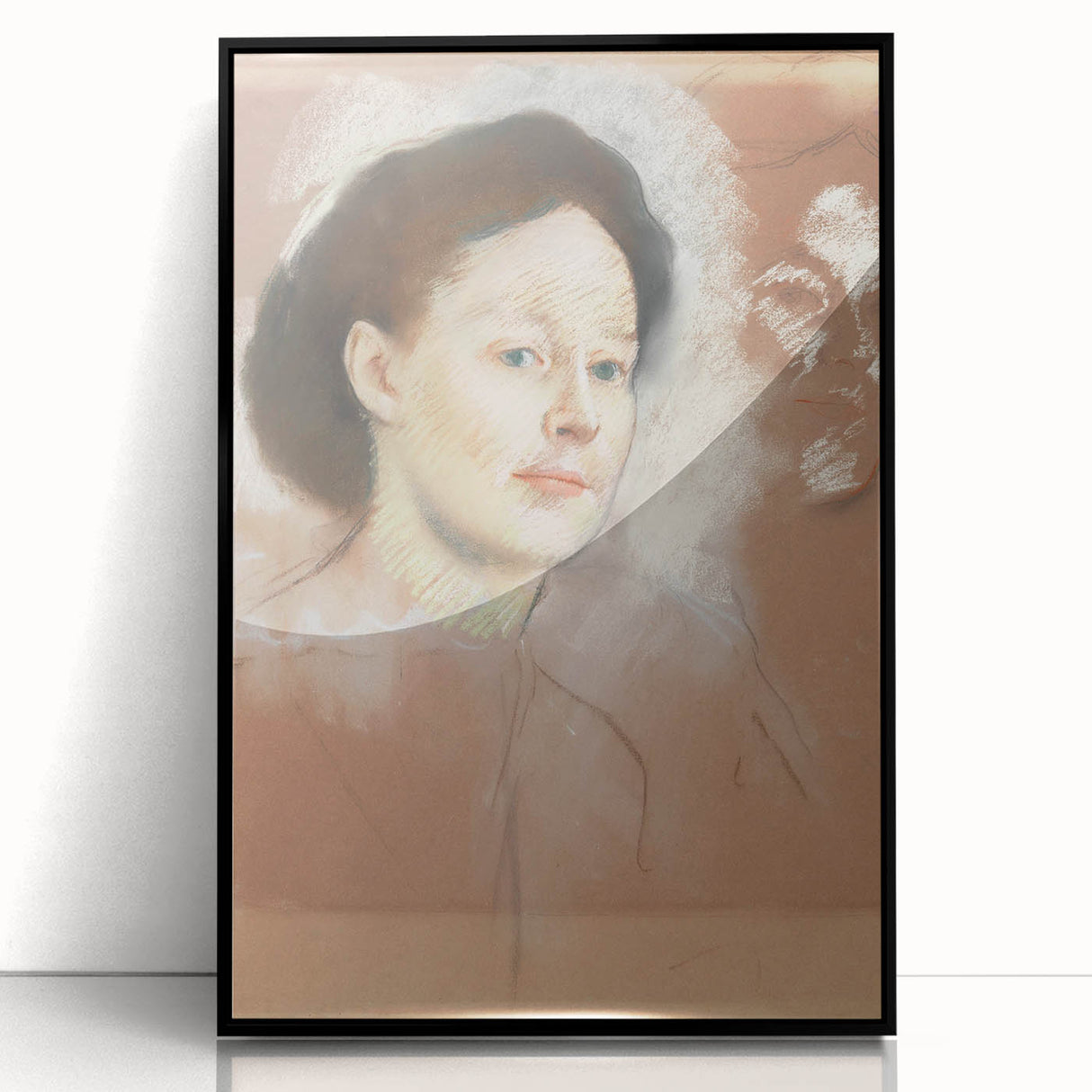 Impressionist Portrait Art - Degas' "The Artist's Cousin" Print