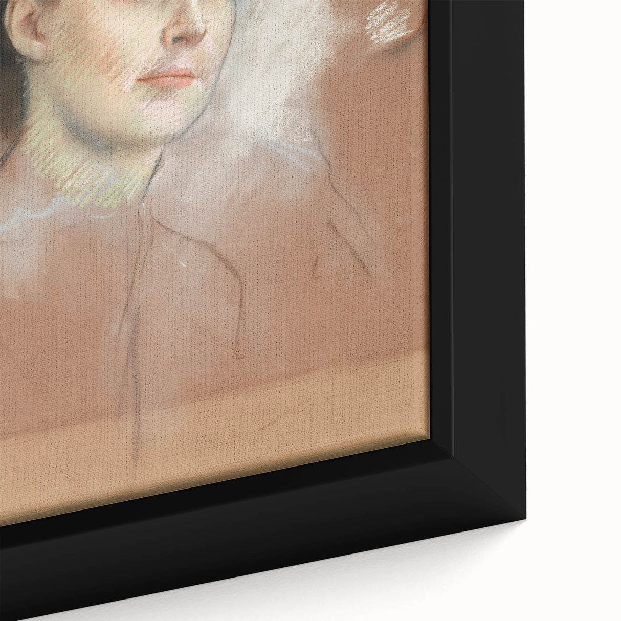 Impressionist Portrait Art - Degas' "The Artist's Cousin" Print