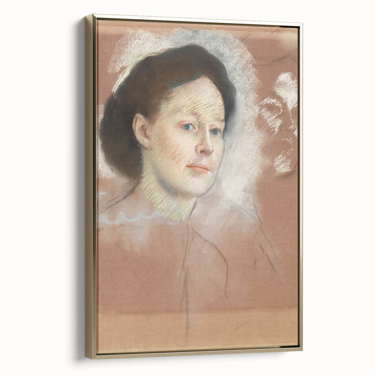 Impressionist Portrait Art - Degas' "The Artist's Cousin" Print