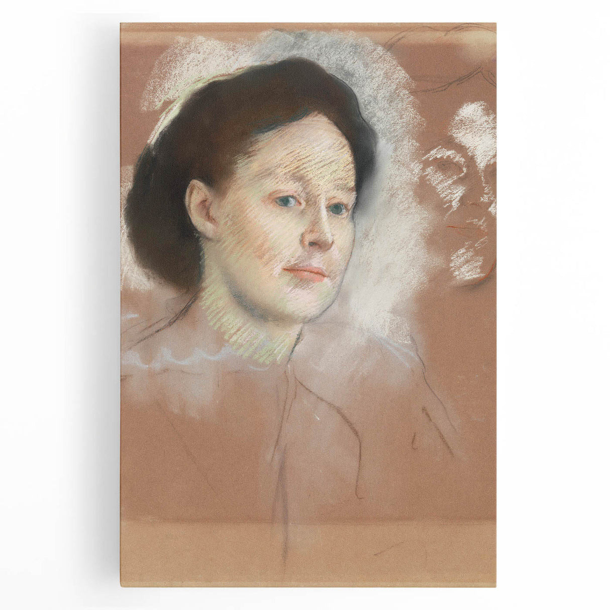 Impressionist Portrait Art - Degas' "The Artist's Cousin" Print