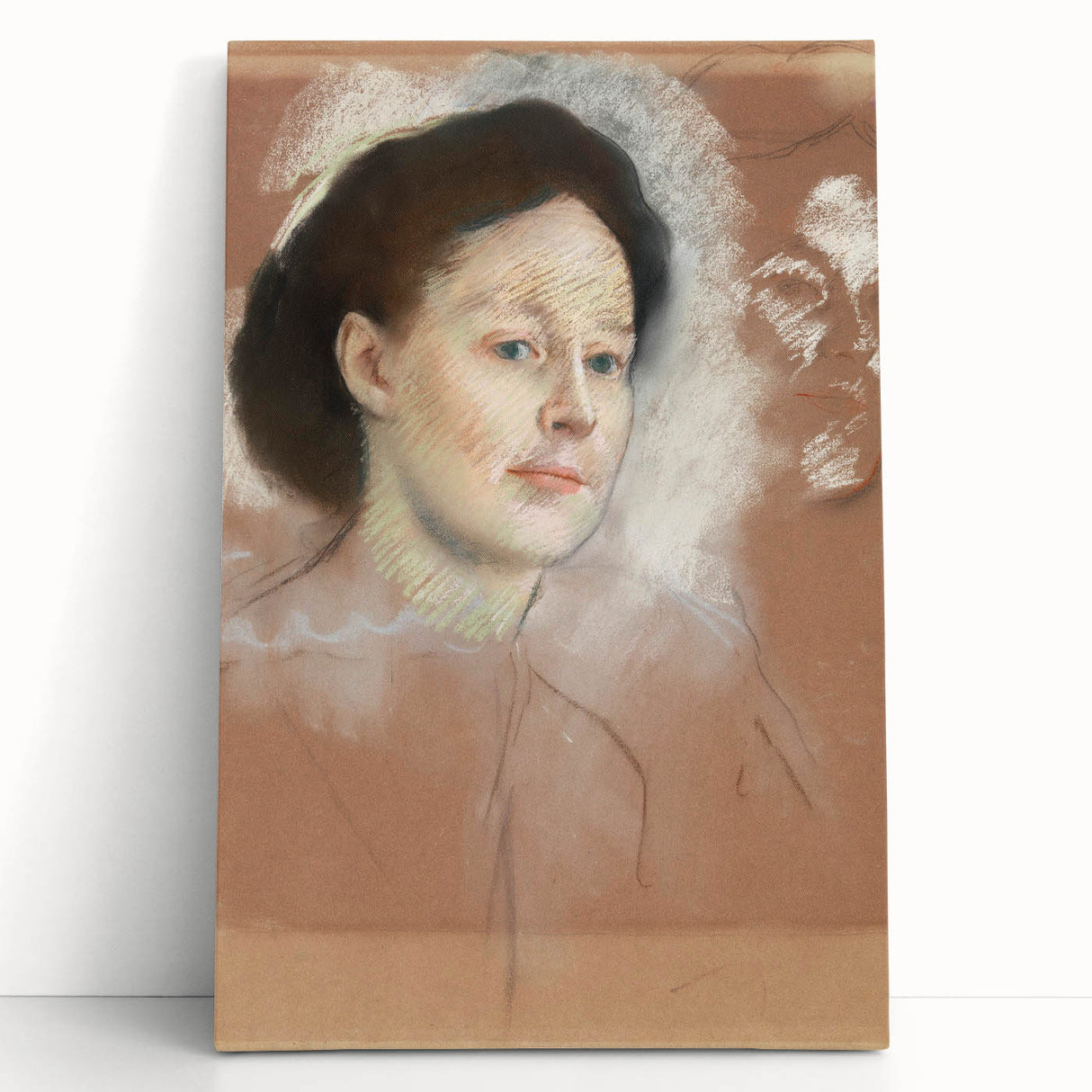 Impressionist Portrait Art - Degas' "The Artist's Cousin" Print