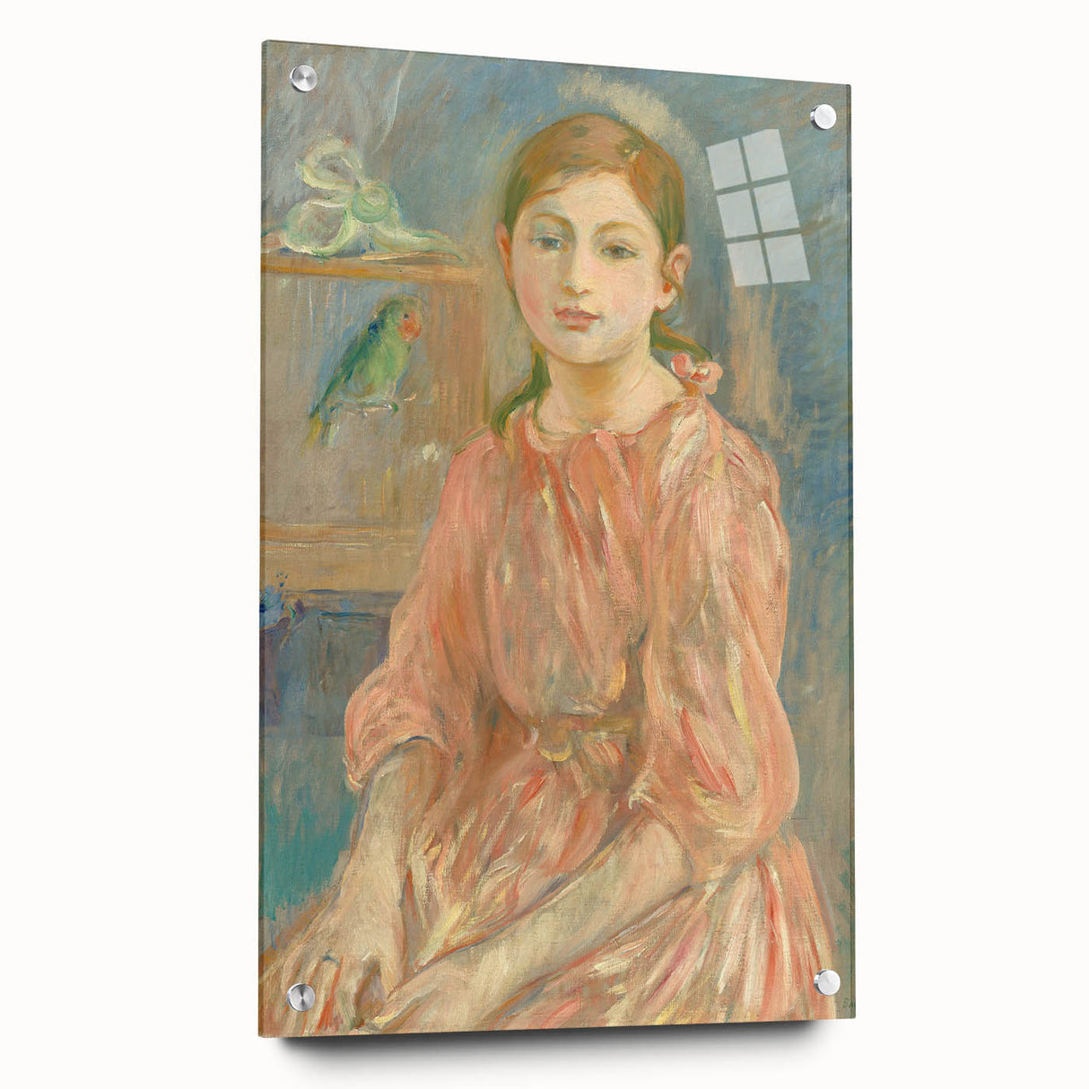 Impressionist Portrait Art - Morisot's "The Artist's Daughter