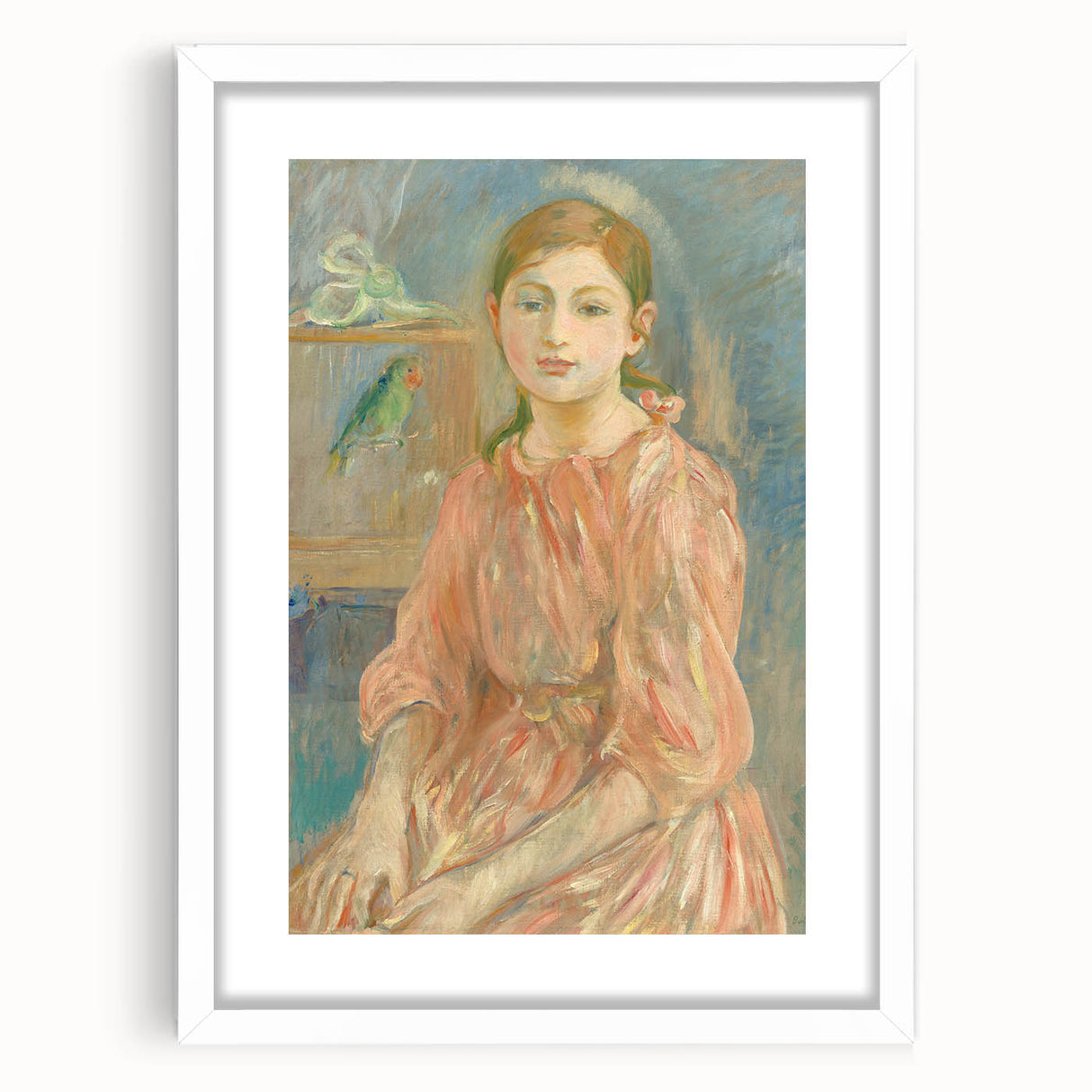 Impressionist Portrait Art - Morisot's "The Artist's Daughter