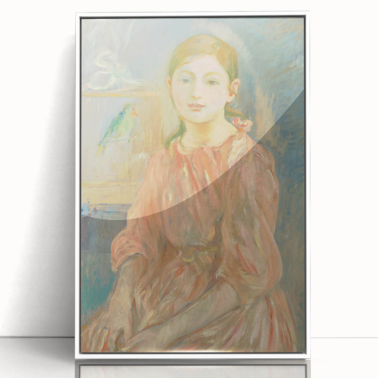 Impressionist Portrait Art - Morisot's "The Artist's Daughter