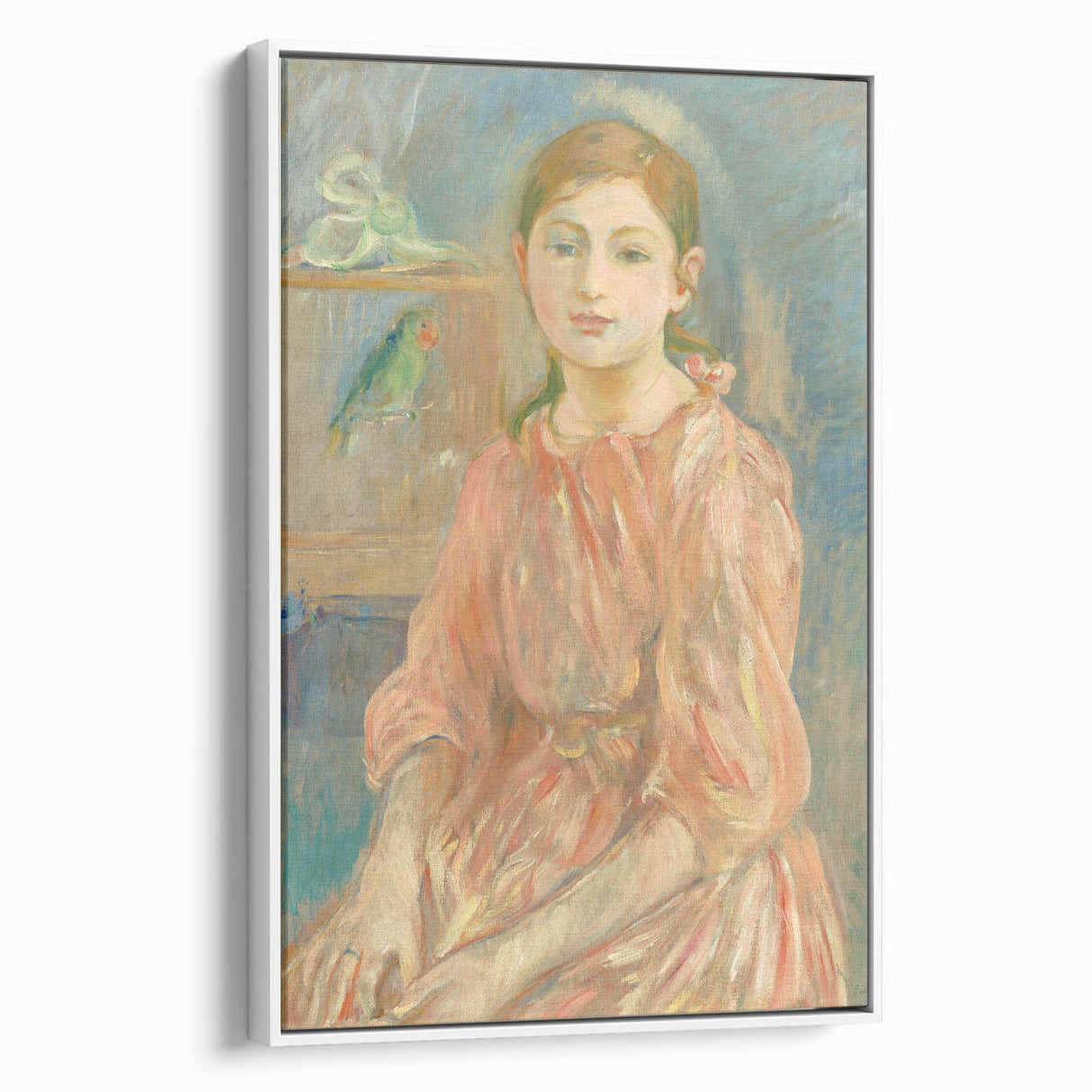 Impressionist Portrait Art - Morisot's "The Artist's Daughter