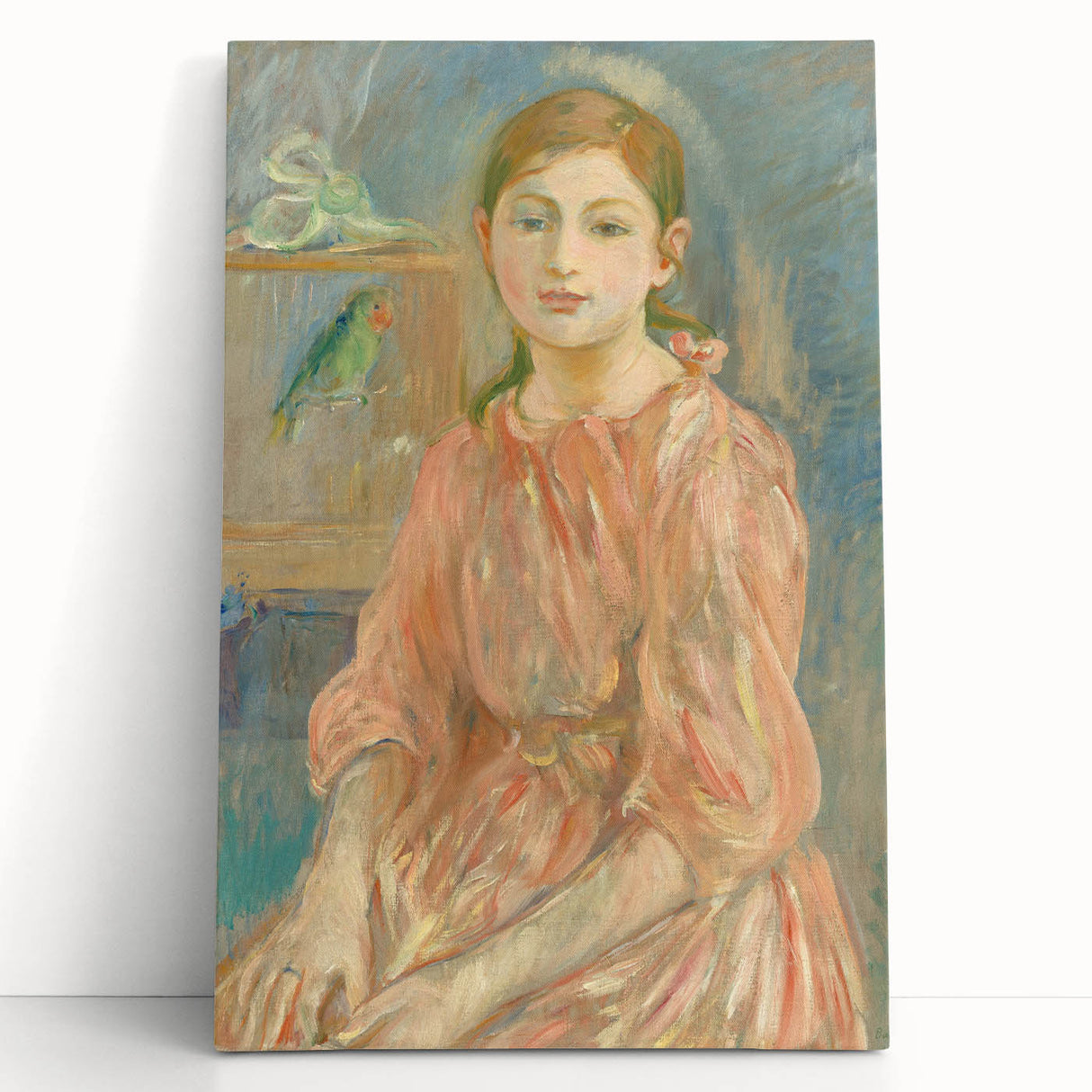Impressionist Portrait Art - Morisot's "The Artist's Daughter