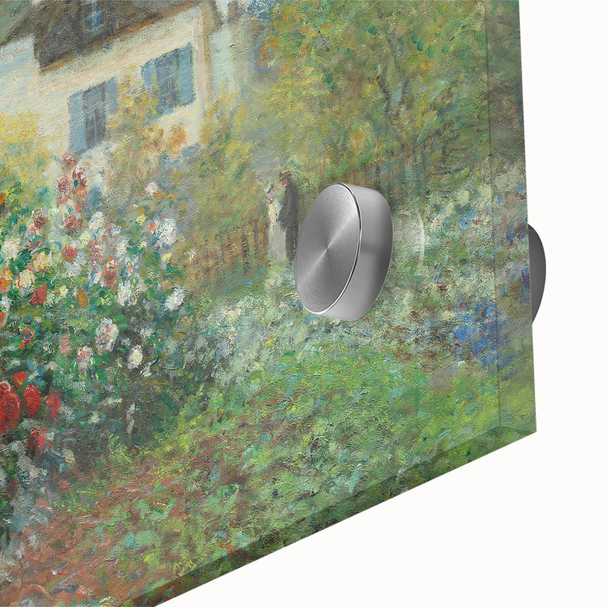 Artist's Garden in Argenteuil: Monet's Impressionist Floral Wall Art