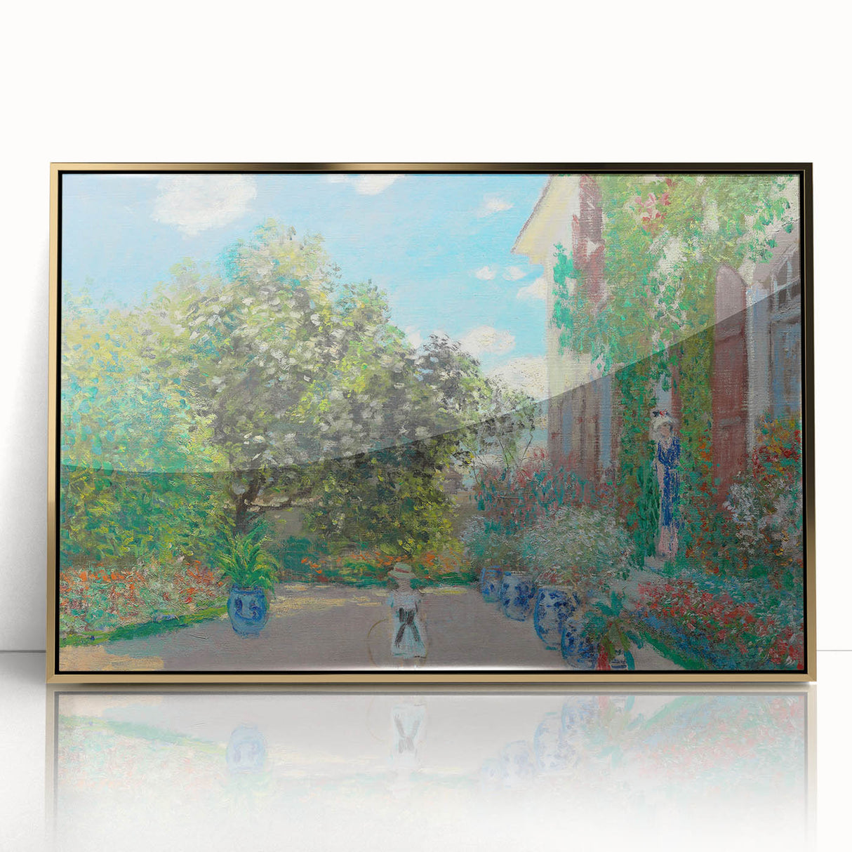 Artist's House at Argenteuil: Monet's Impressionist Garden Wall Art
