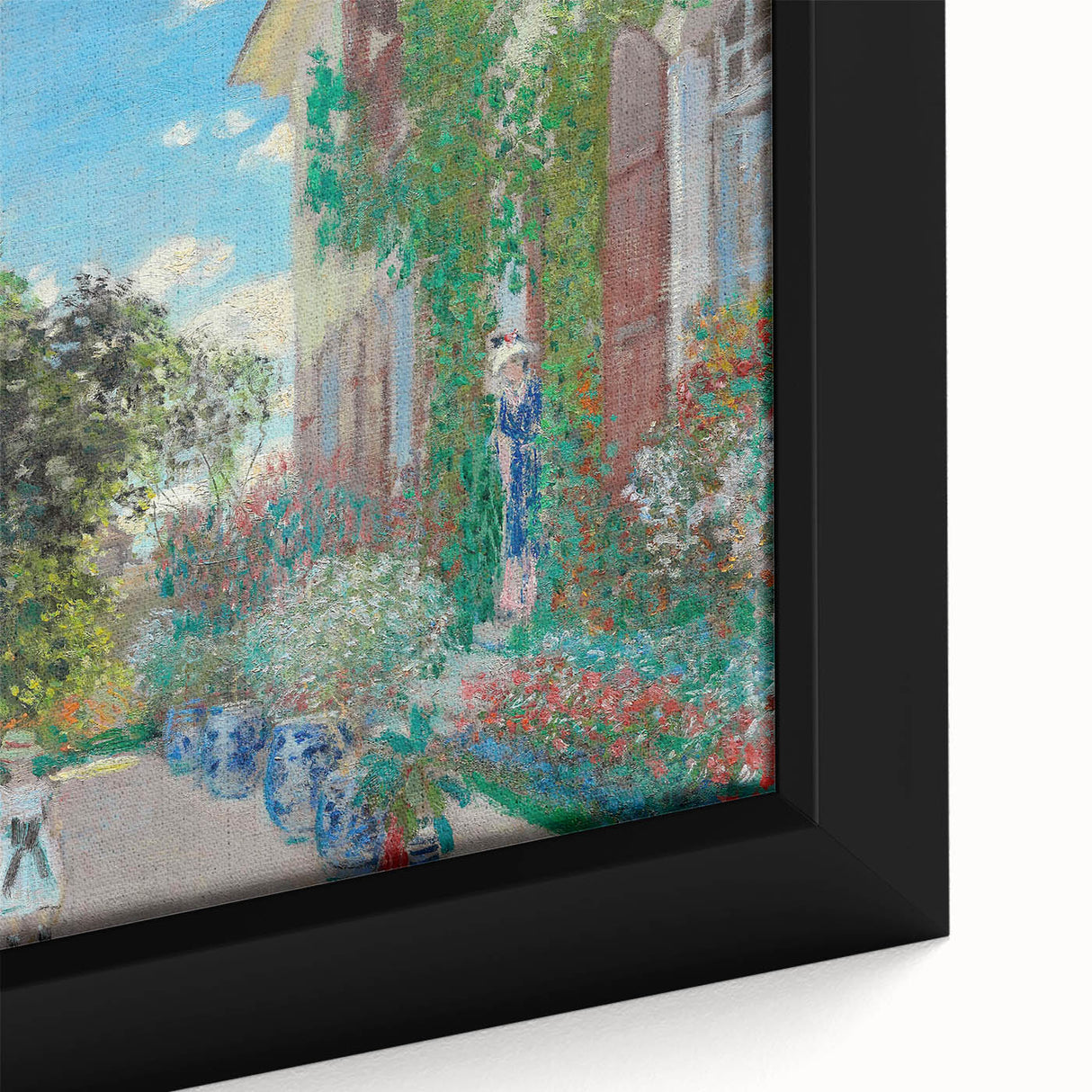 Artist's House at Argenteuil: Monet's Impressionist Garden Wall Art