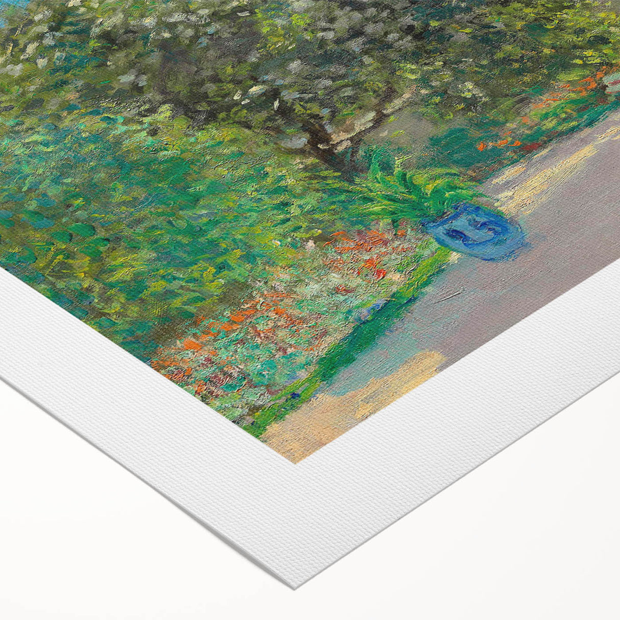 Artist's House at Argenteuil: Monet's Impressionist Garden Wall Art