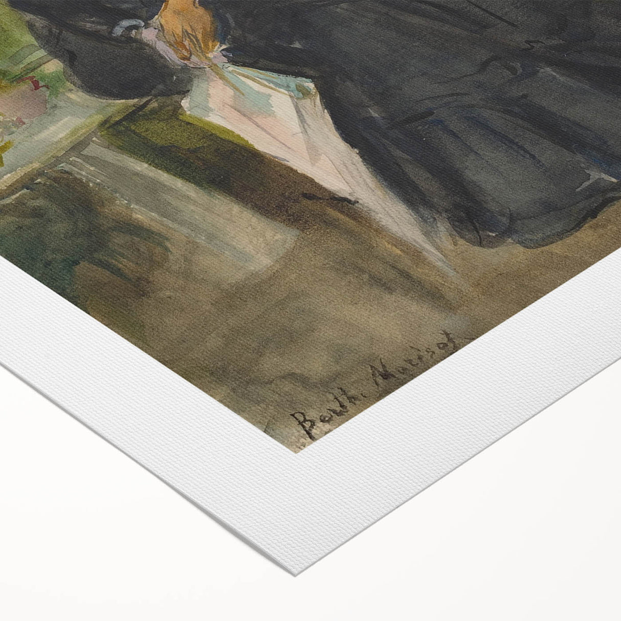 Impressionist Portrait Art - Morisot's "The Artist's Sister in a Park