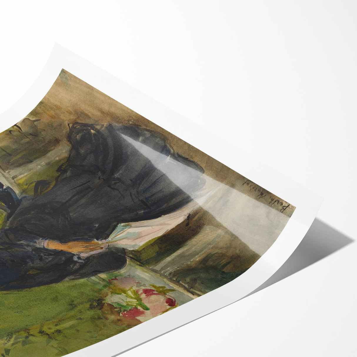 Impressionist Portrait Art - Morisot's "The Artist's Sister in a Park