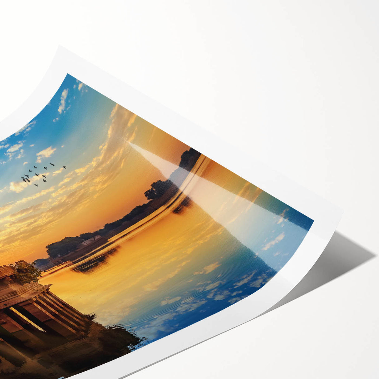 Extra large wall art featuring line art flowers in subtle earth tones on a rolled print, ideal for large living room decor.