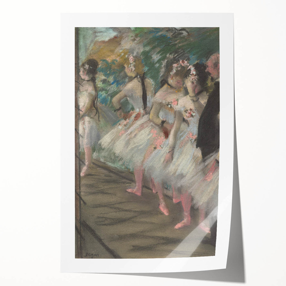 Impressionist Dance Art - Degas' "The Ballet" Print