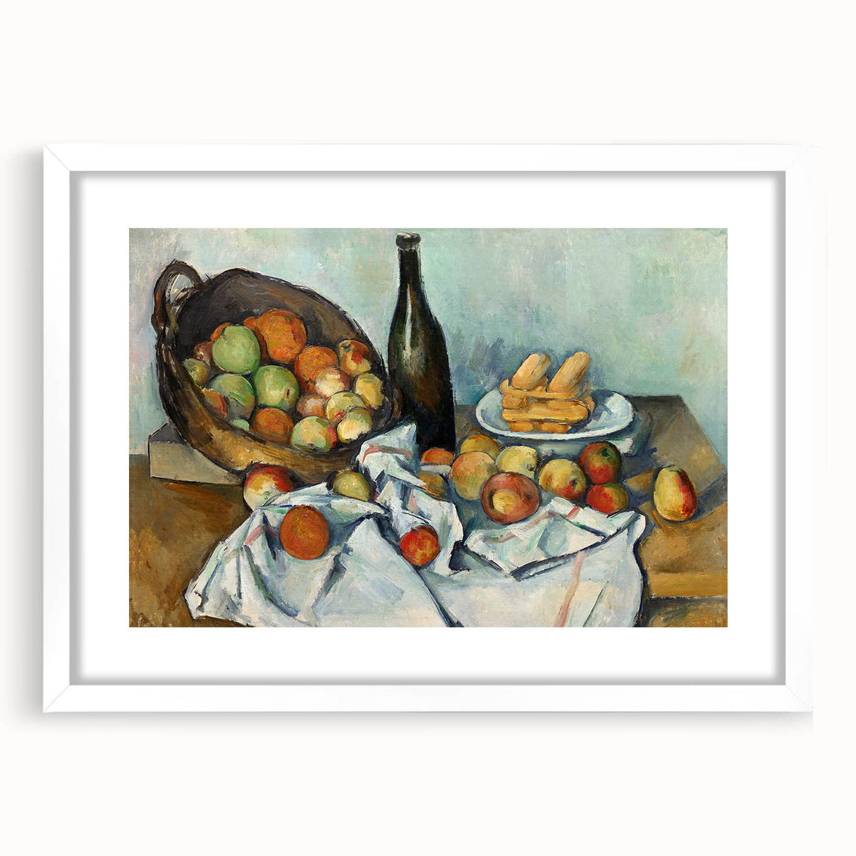 The Basket of Apples: Paul Cézanne's Impressionist Still Life Art