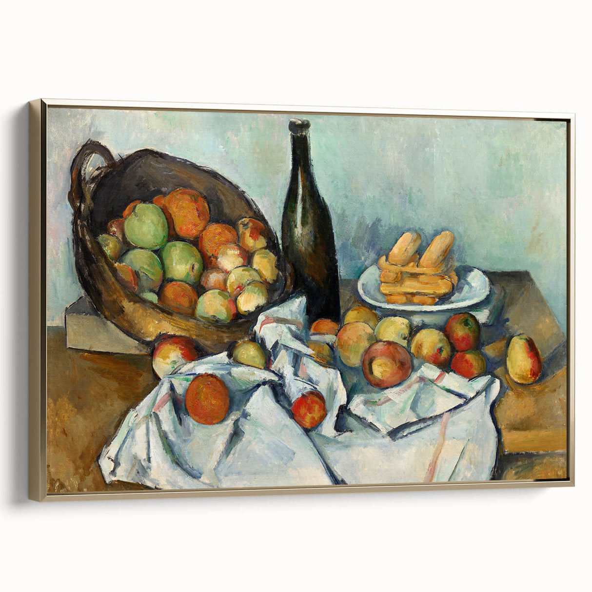 The Basket of Apples: Paul Cézanne's Impressionist Still Life Art
