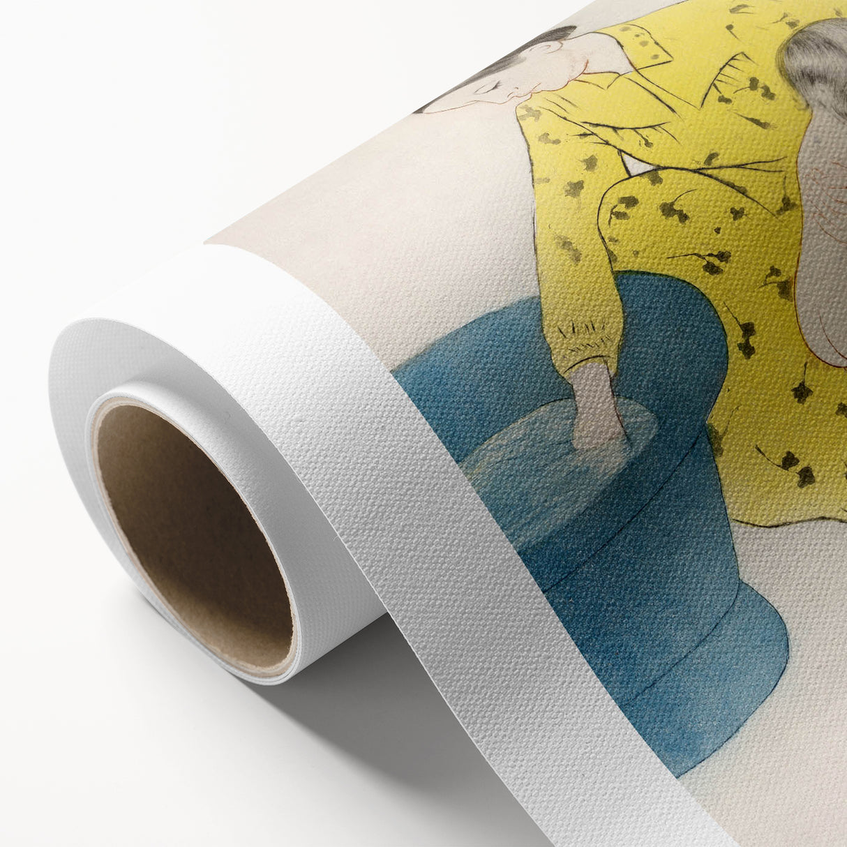 Impressionist Portrait Art - Mary Cassatt's "The Bath" Print