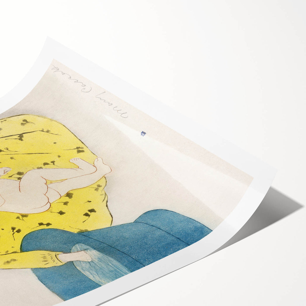 Impressionist Portrait Art - Mary Cassatt's "The Bath" Print