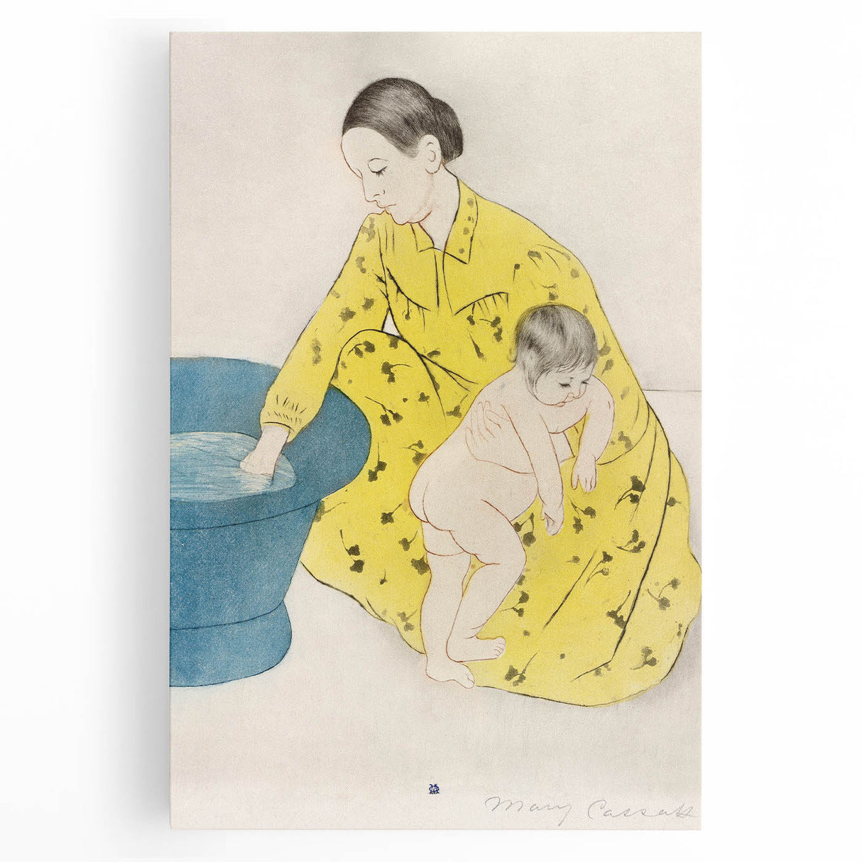Impressionist Portrait Art - Mary Cassatt's "The Bath" Print