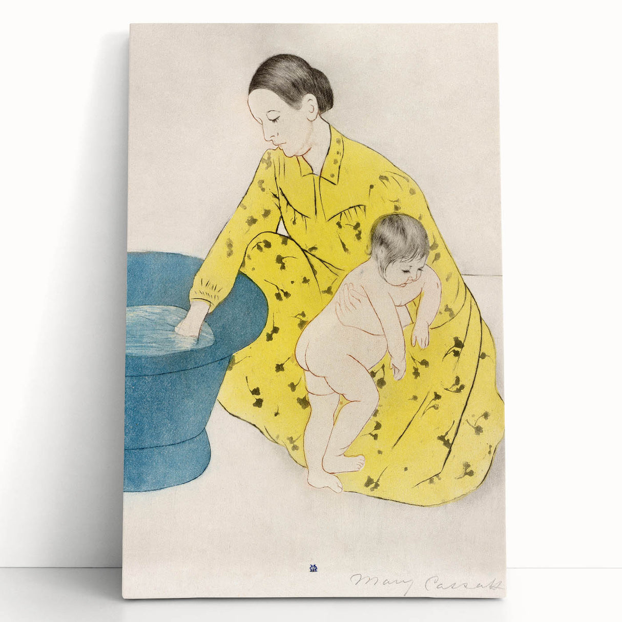 Impressionist Portrait Art - Mary Cassatt's "The Bath" Print