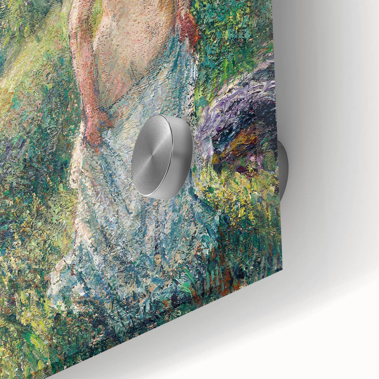 Impressionist Landscape Art - Pissarro's "The Bather" Print
