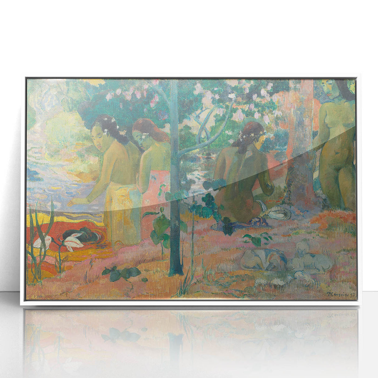 The Bathers: Paul Gauguin's Post-Impressionist Masterpiece Wall Art