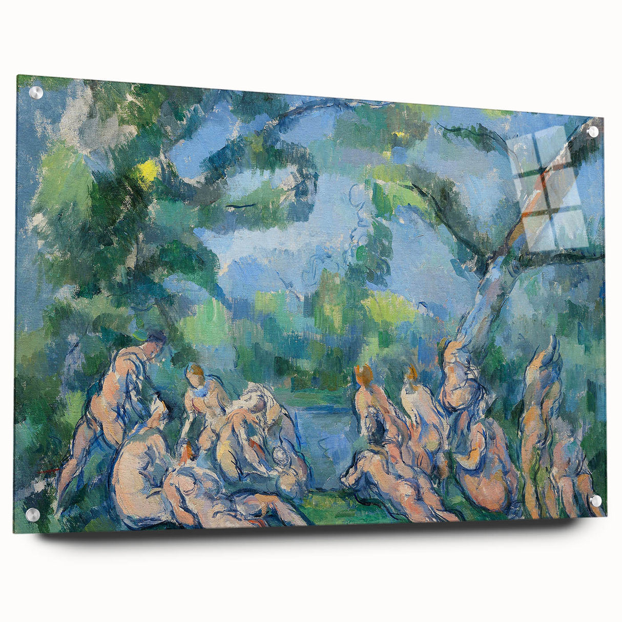 The Bathers: Paul Cézanne's Post-Impressionist Masterpiece Wall Art