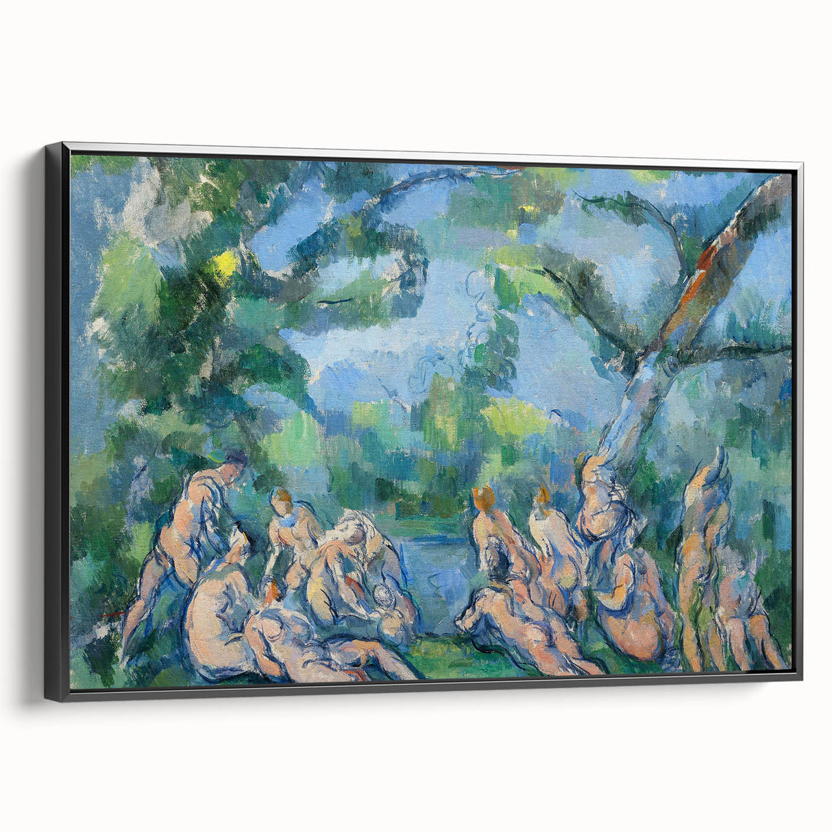 The Bathers: Paul Cézanne's Post-Impressionist Masterpiece Wall Art