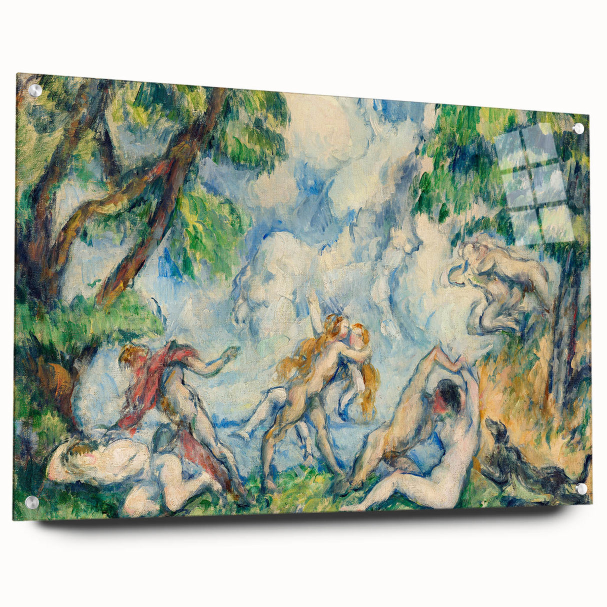 Impressionism Wall Art – The Battle of Love by Paul Cézanne Print