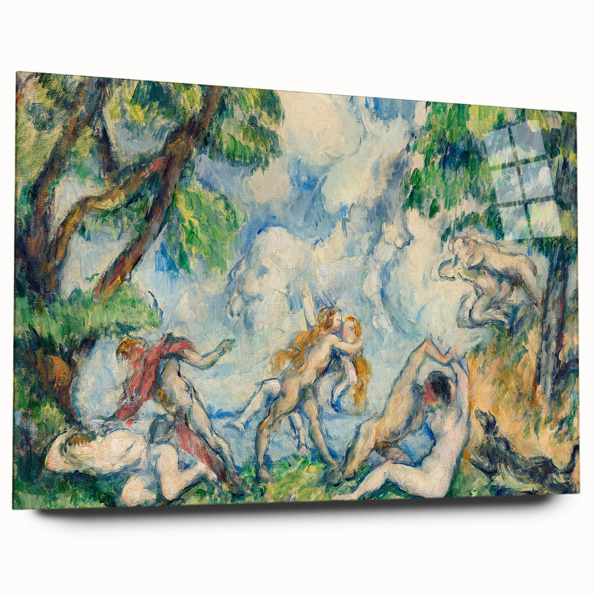 Impressionism Wall Art – The Battle of Love by Paul Cézanne Print