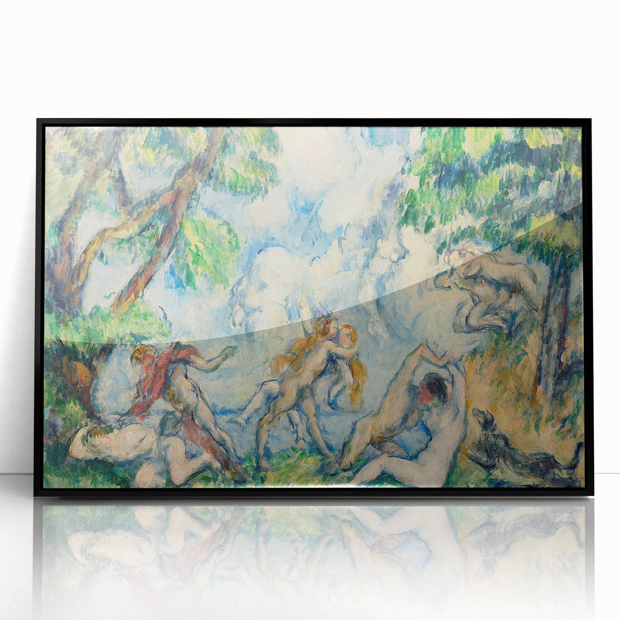 Impressionism Wall Art – The Battle of Love by Paul Cézanne Print