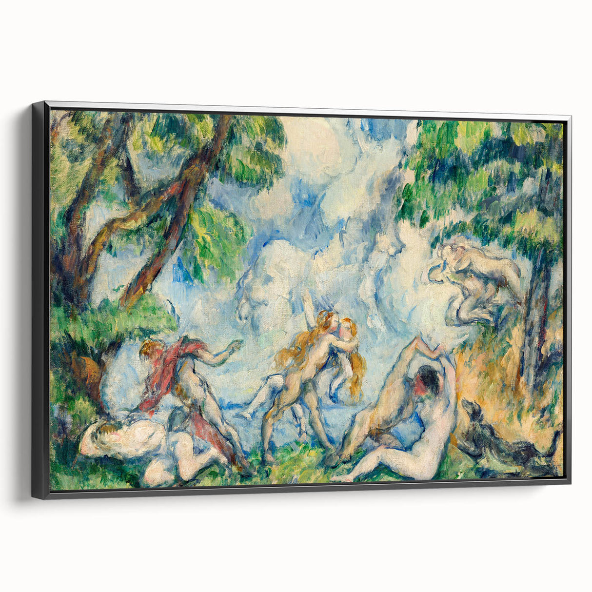 Impressionism Wall Art – The Battle of Love by Paul Cézanne Print