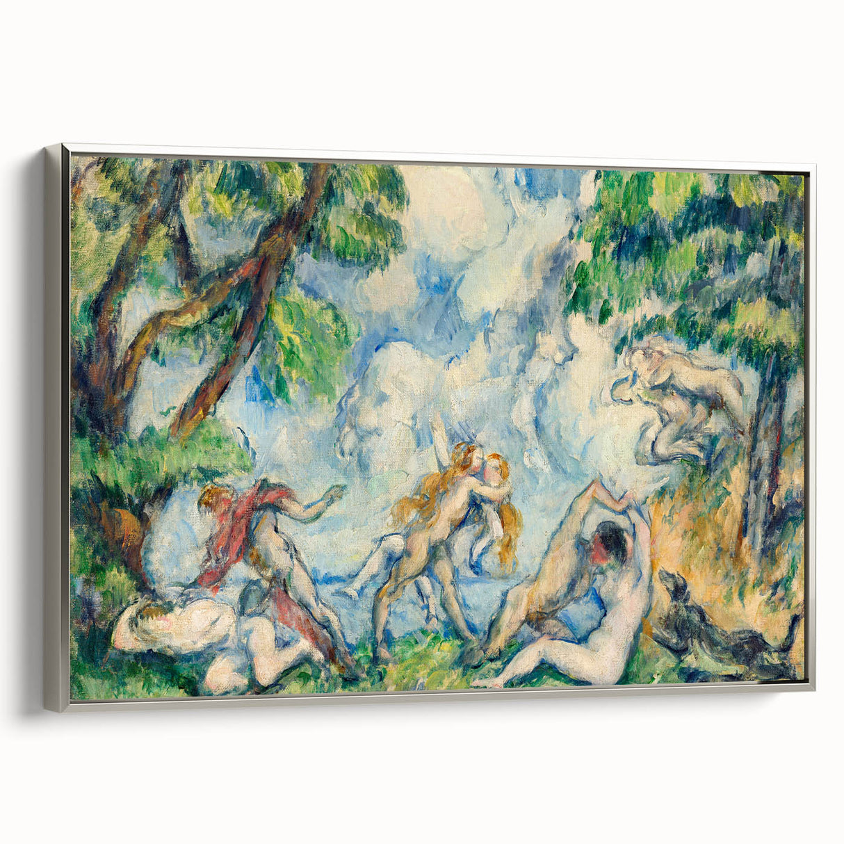 Impressionism Wall Art – The Battle of Love by Paul Cézanne Print