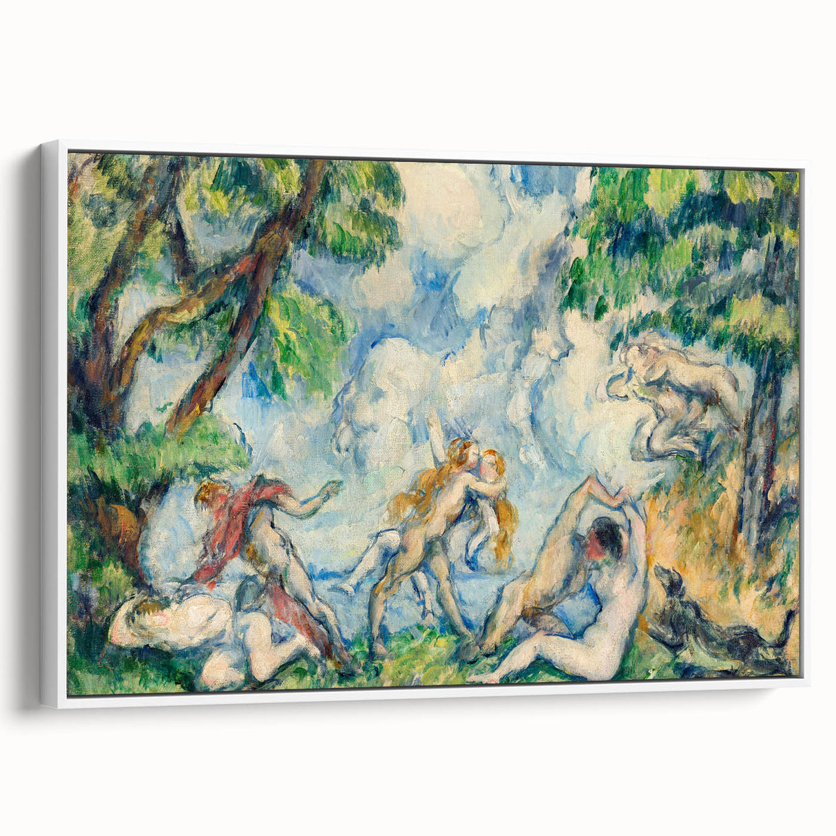 Impressionism Wall Art – The Battle of Love by Paul Cézanne Print