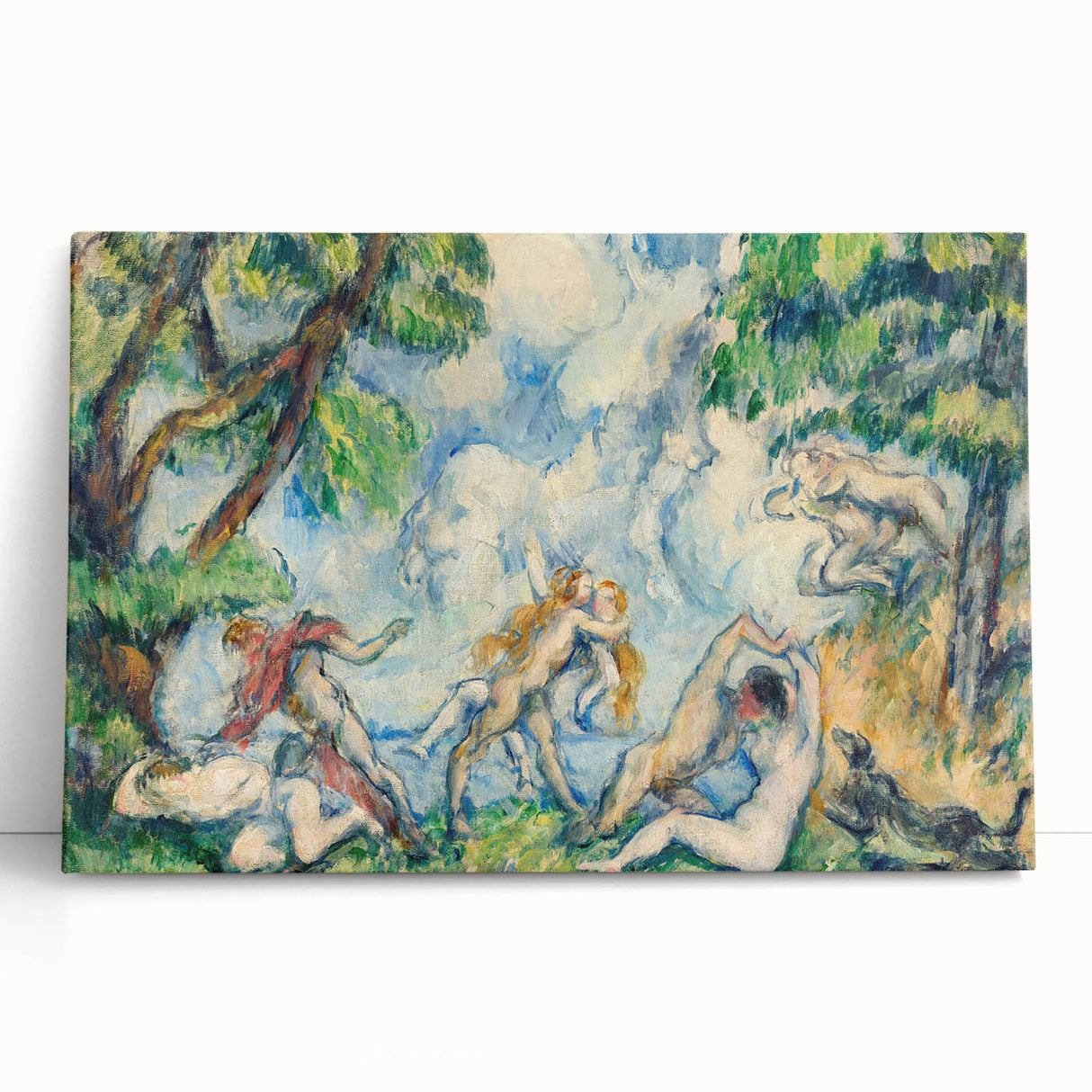 Impressionism Wall Art – The Battle of Love by Paul Cézanne Print