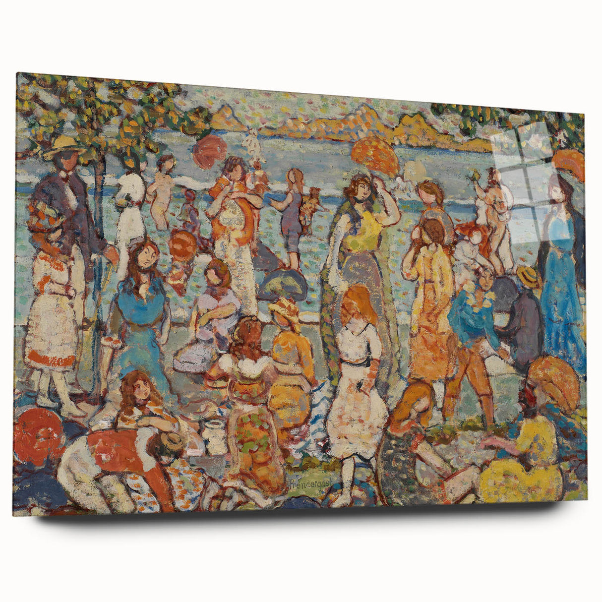 The Beach: Maurice Prendergast's Vibrant Post-Impressionist Art