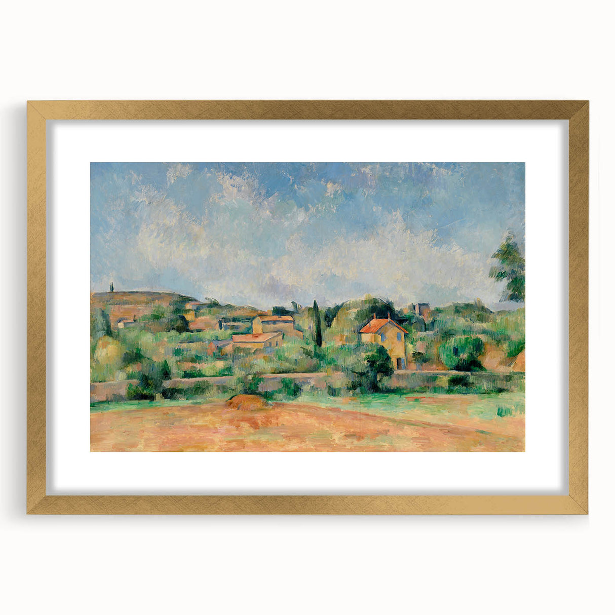 The Bellevue Plain: Paul Cézanne's Impressionist Landscape Masterpiece