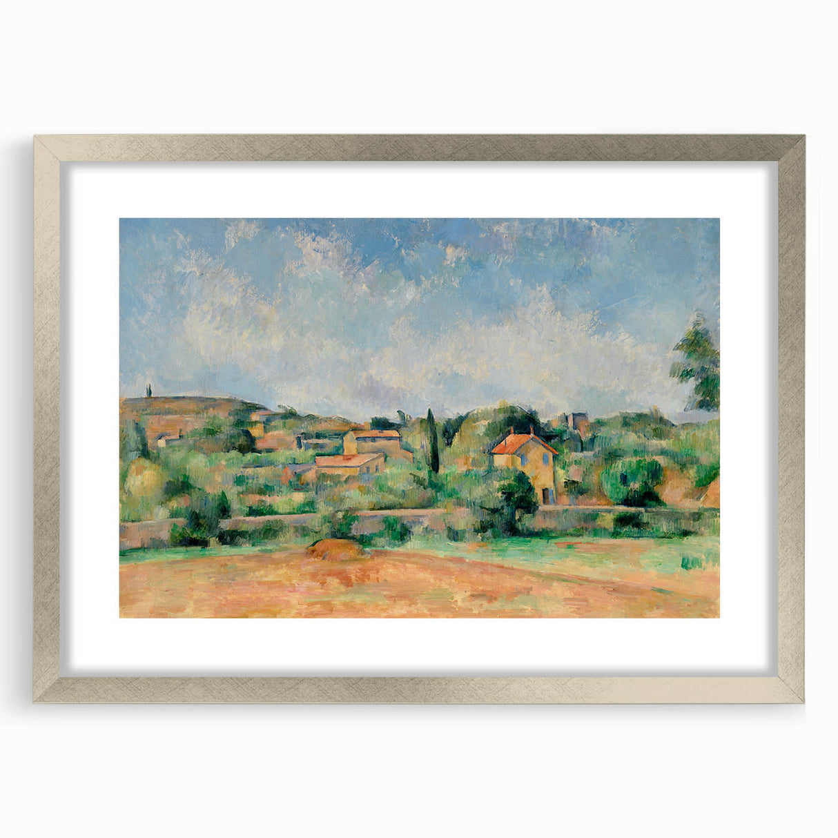 The Bellevue Plain: Paul Cézanne's Impressionist Landscape Masterpiece