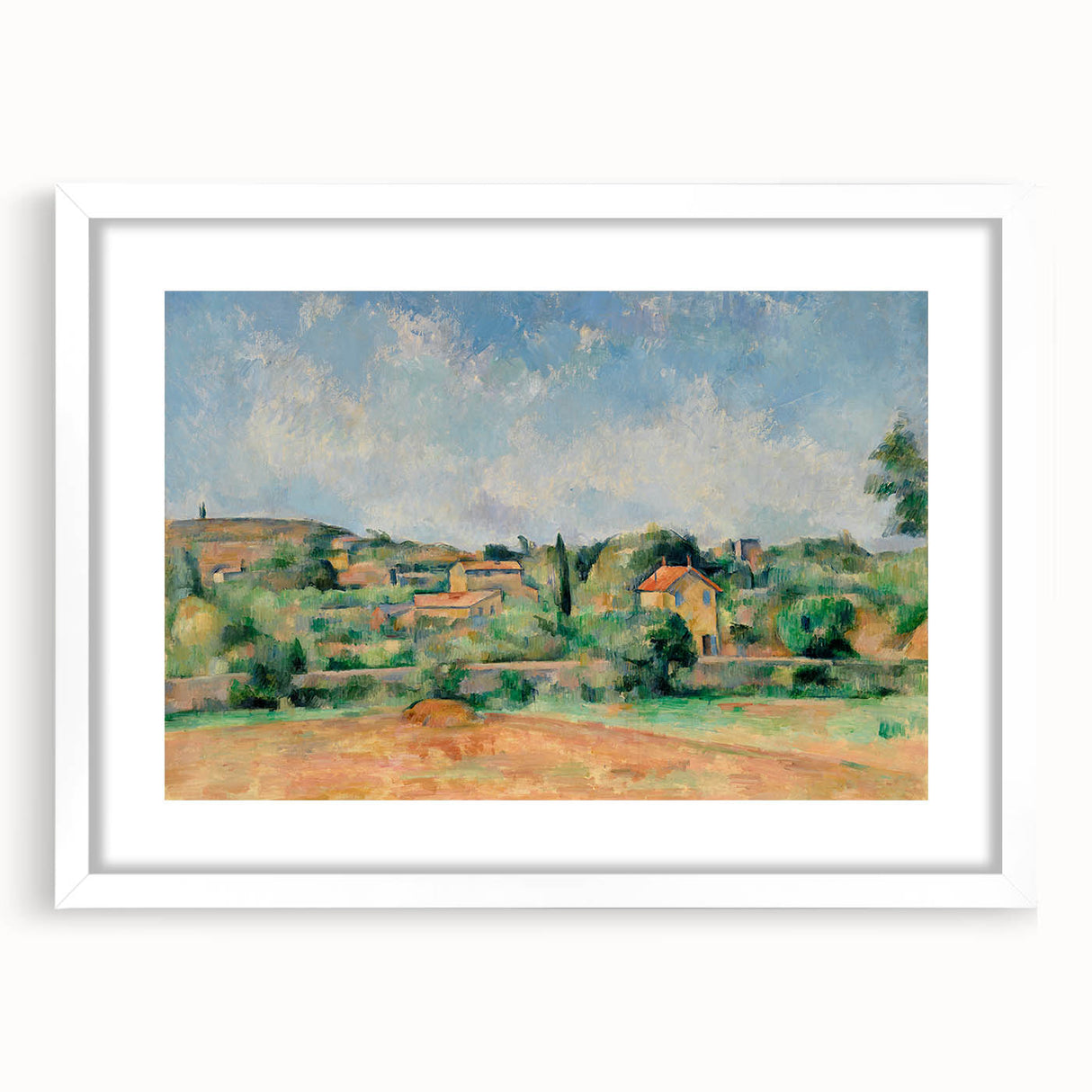 The Bellevue Plain: Paul Cézanne's Impressionist Landscape Masterpiece