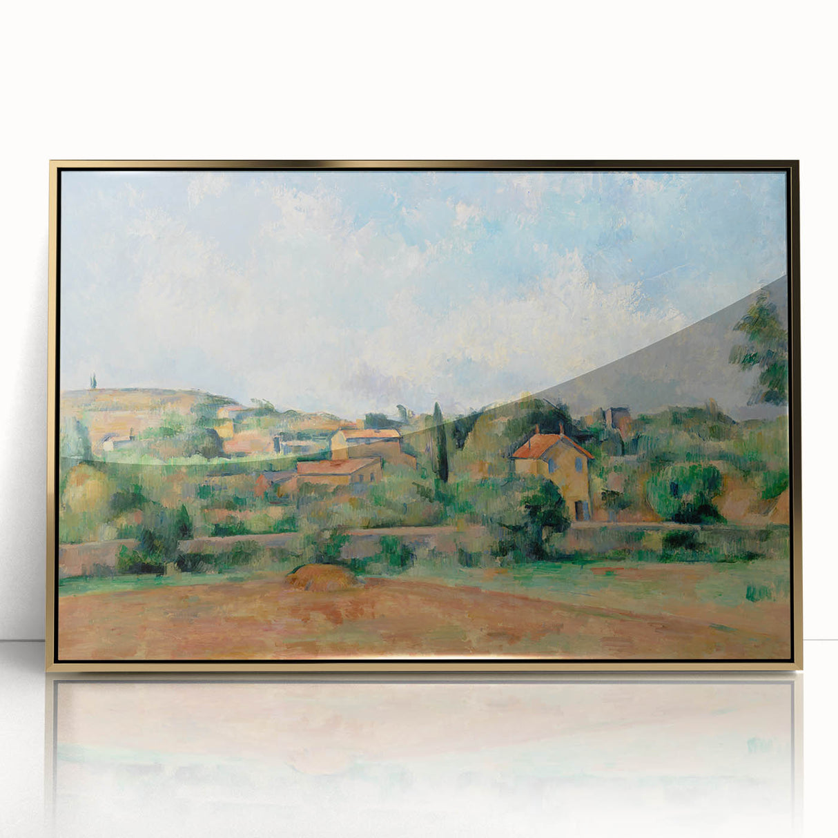 The Bellevue Plain: Paul Cézanne's Impressionist Landscape Masterpiece