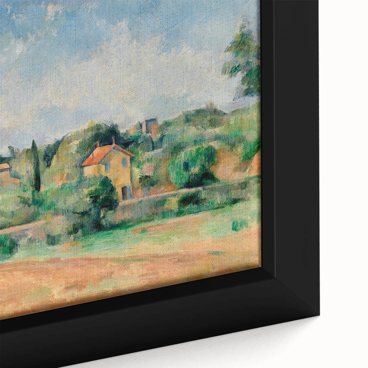 The Bellevue Plain: Paul Cézanne's Impressionist Landscape Masterpiece